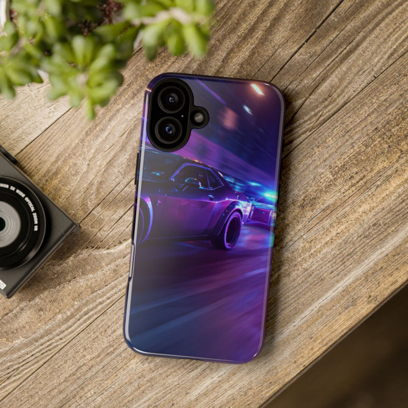 Spannende Nachtelijke Achtervolging met Sportauto