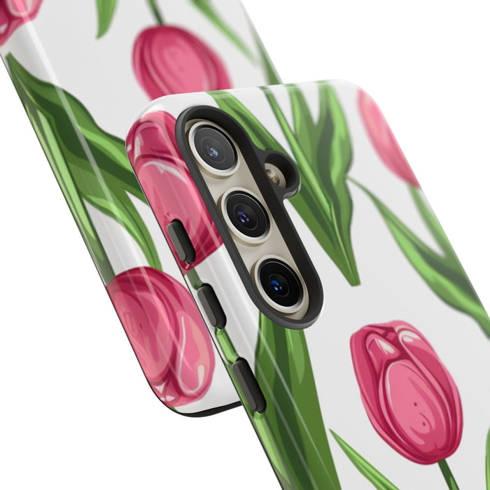Roze Tulp Bloemenpatroon