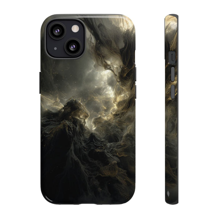 Abstracte Kosmische Schaduwen en Lichtwervelingen