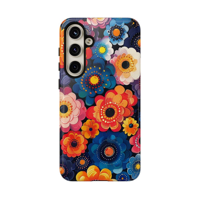 Levendig Abstract Bloemenpatroon