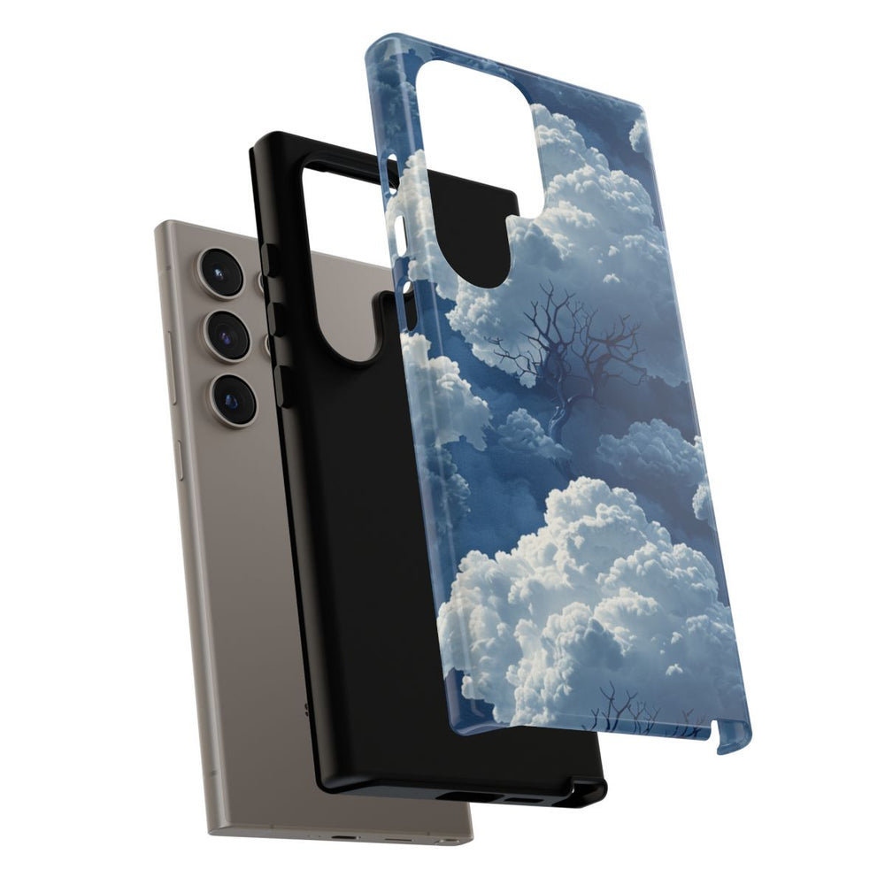 3D Wolken en Boompatroon