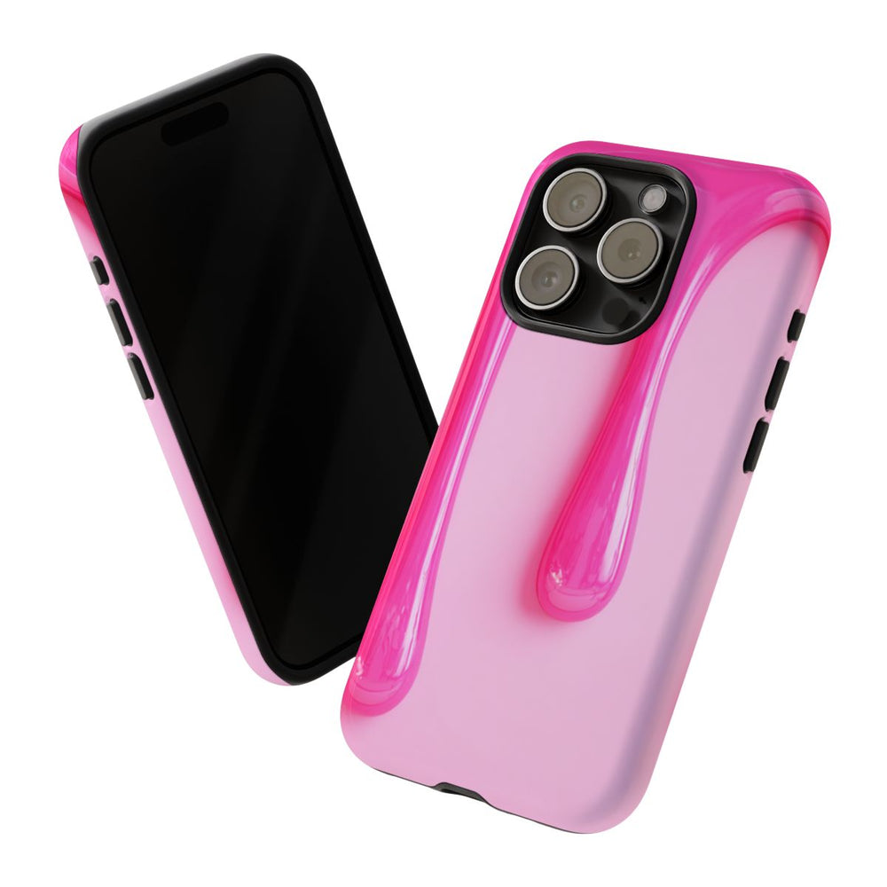 Glanzend Roze Druipend Vloeistofontwerp