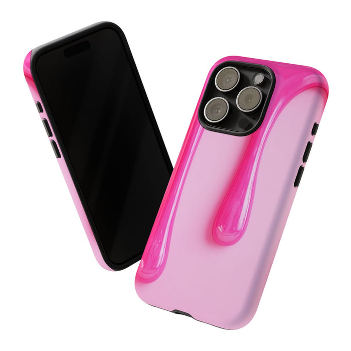 Glanzend Roze Druipend Vloeistofontwerp