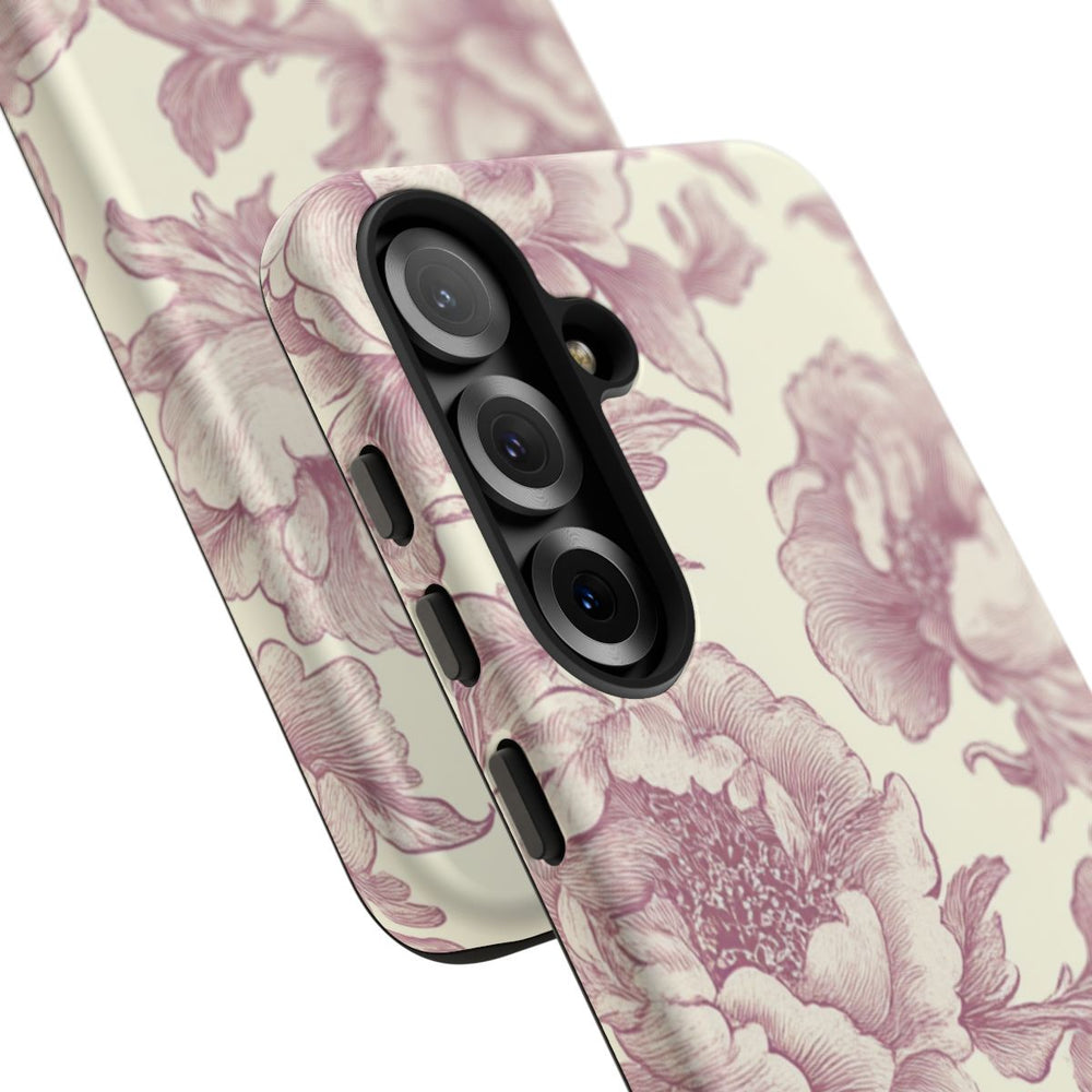 Elegante Victoriaanse Bloemenprint