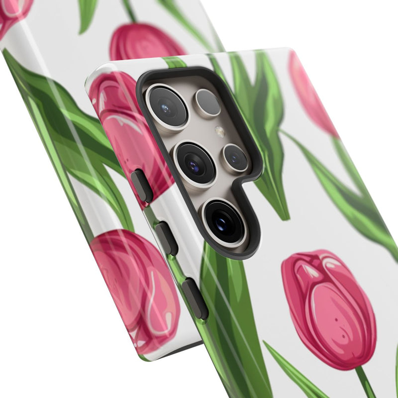 Roze Tulp Bloemenpatroon