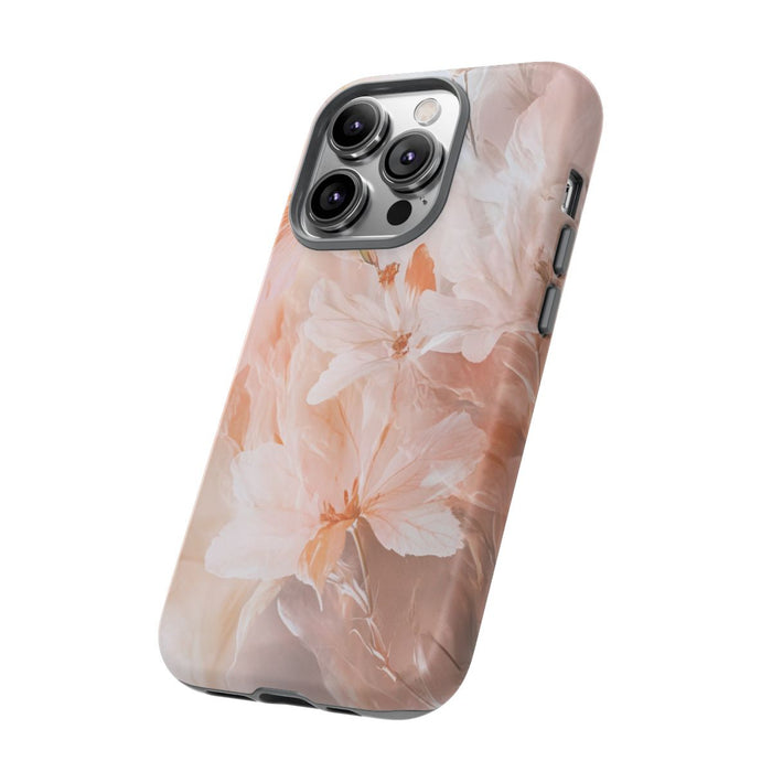 Zachte Pastelkleurige Bloemen Abstract