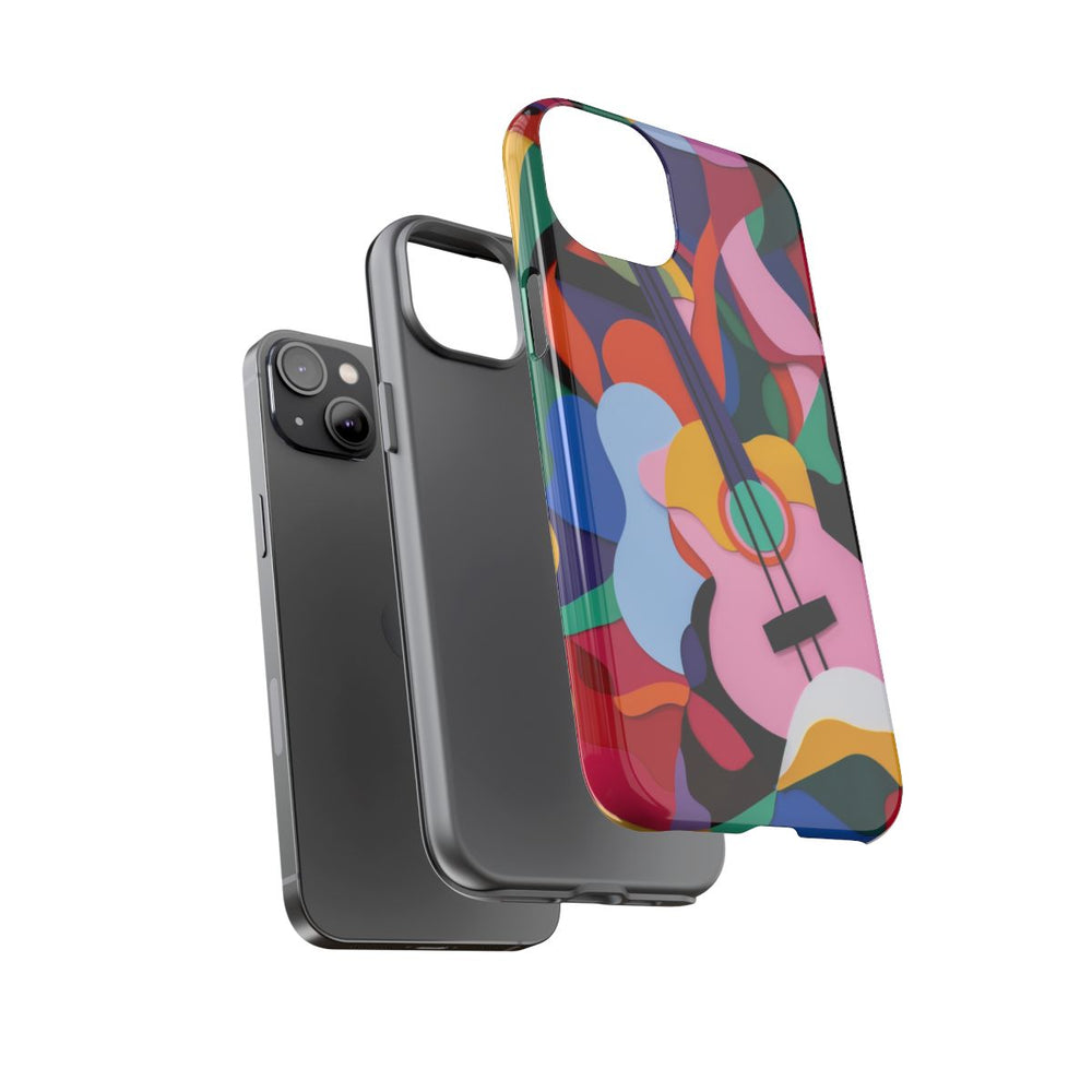 Kleurrijke Abstracte Gitaar