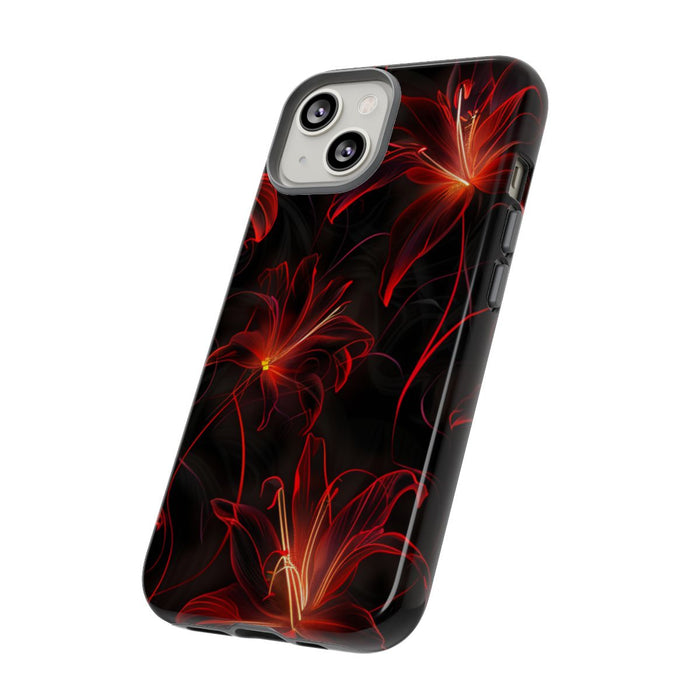 Rood Neon Spinleliepatroon