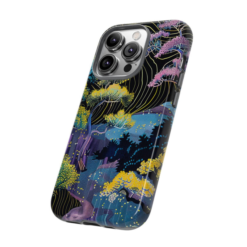 Kleurrijk Abstract Boomlandschap