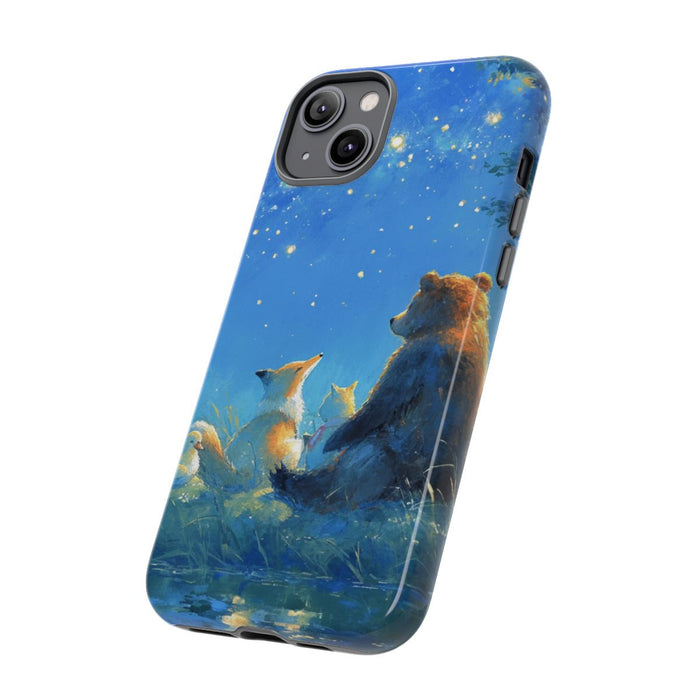 Beer, Vos en Eend Onder Sterrenhemel