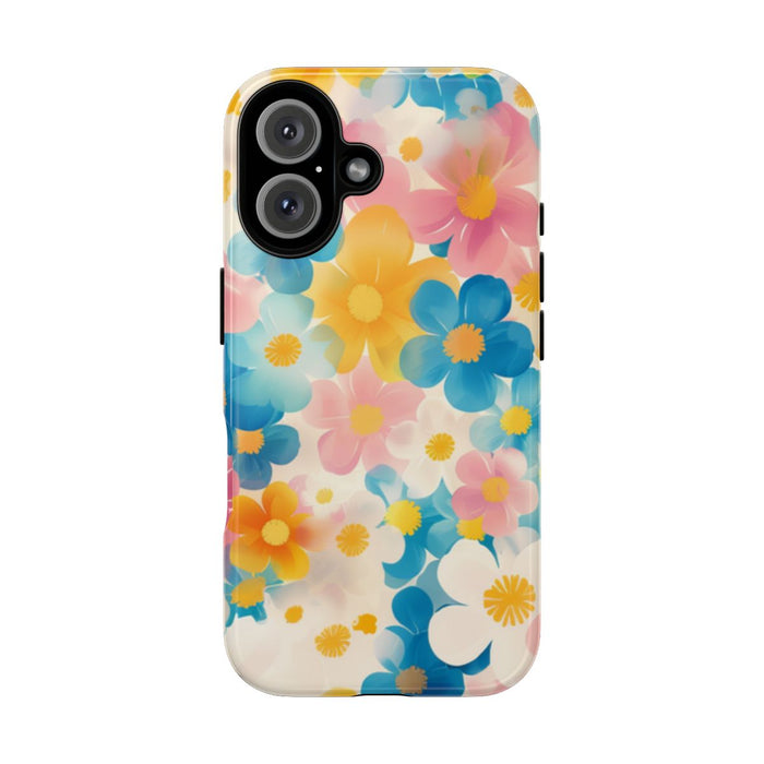 Vrolijk Pastel Bloemenpatroon