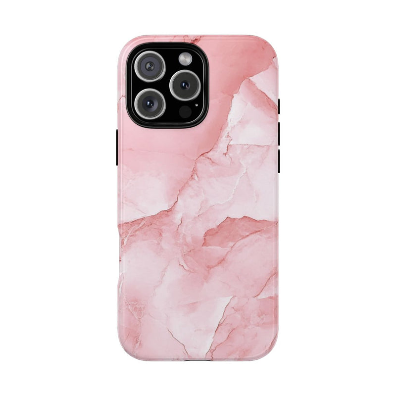 Roze Marmerstructuur met Glanzende Afwerking