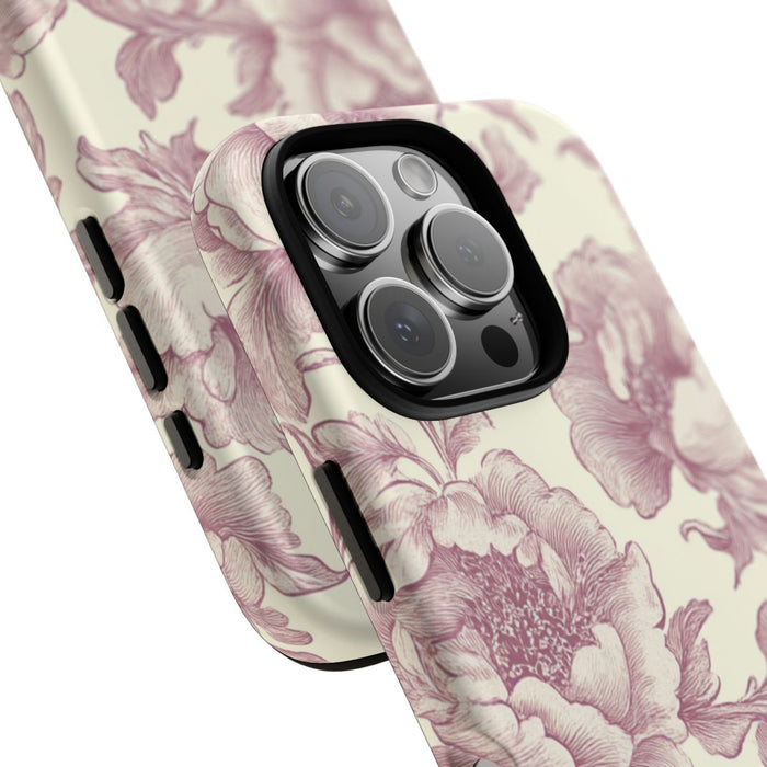 Elegante Victoriaanse Bloemenprint