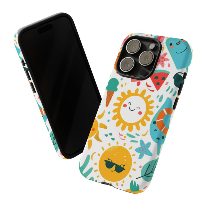 Vrolijke Zomerzonnetjes en Lekkernijen Patroon