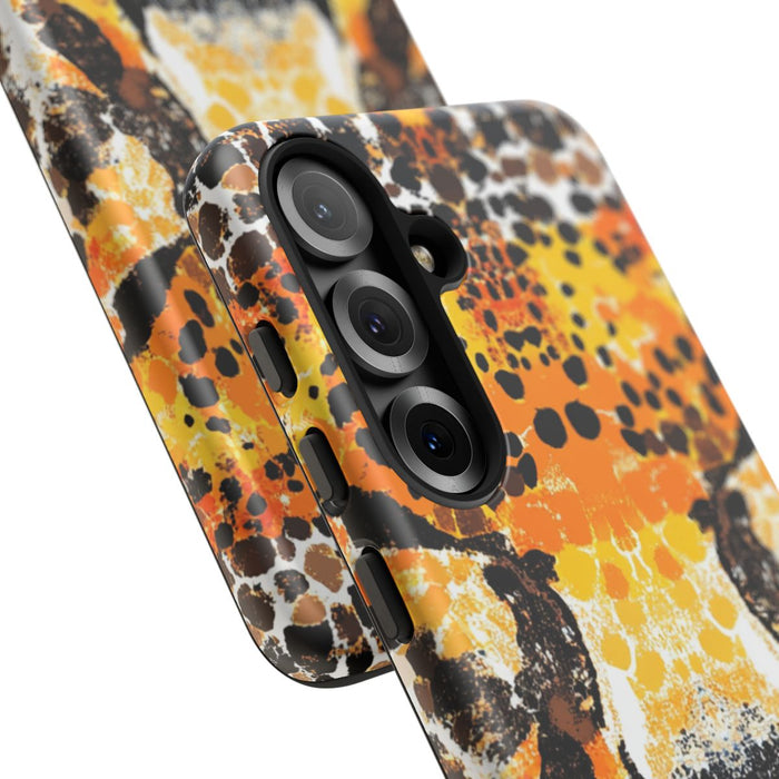 Abstracte Cheeta Gezichtspatroon