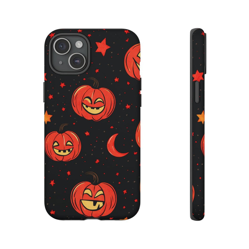 Lachende Pompoenen en Maanpatroon