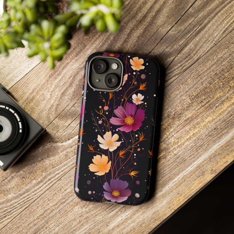 Elegant Bloemenpatroon met Cosmos