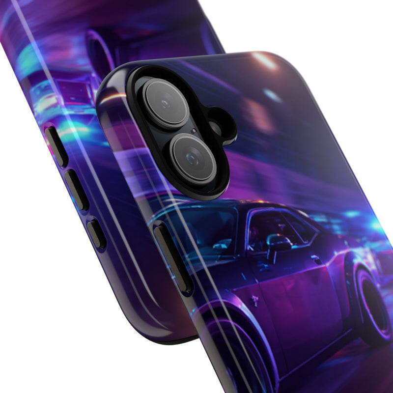 Spannende Nachtelijke Achtervolging met Sportauto