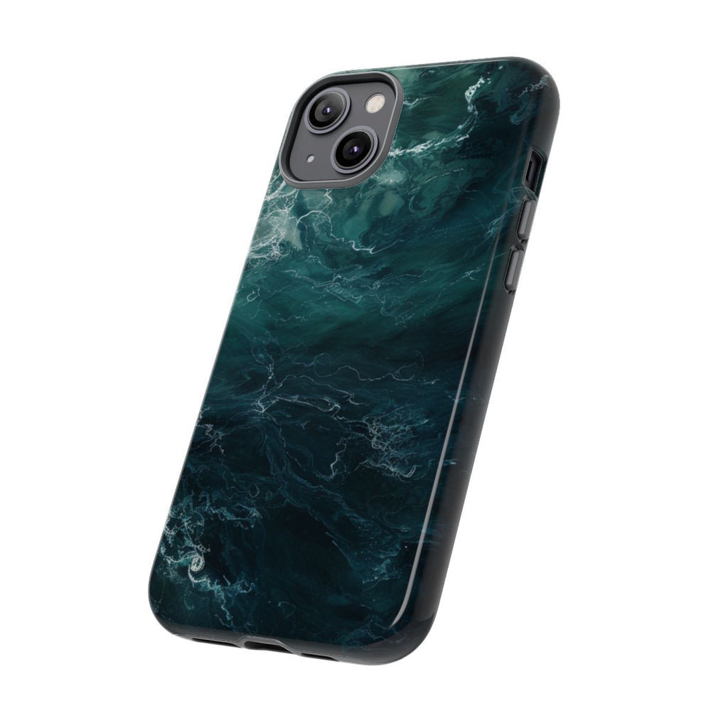 Donkere Waterdiepte Abstracte Kunst