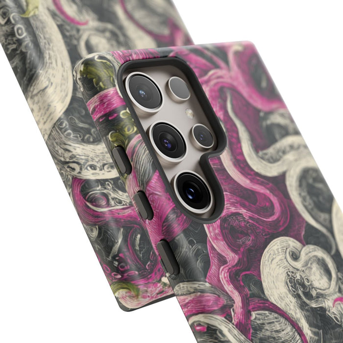 Gedetailleerd Tentakelpatroon met Wervelende Swirls