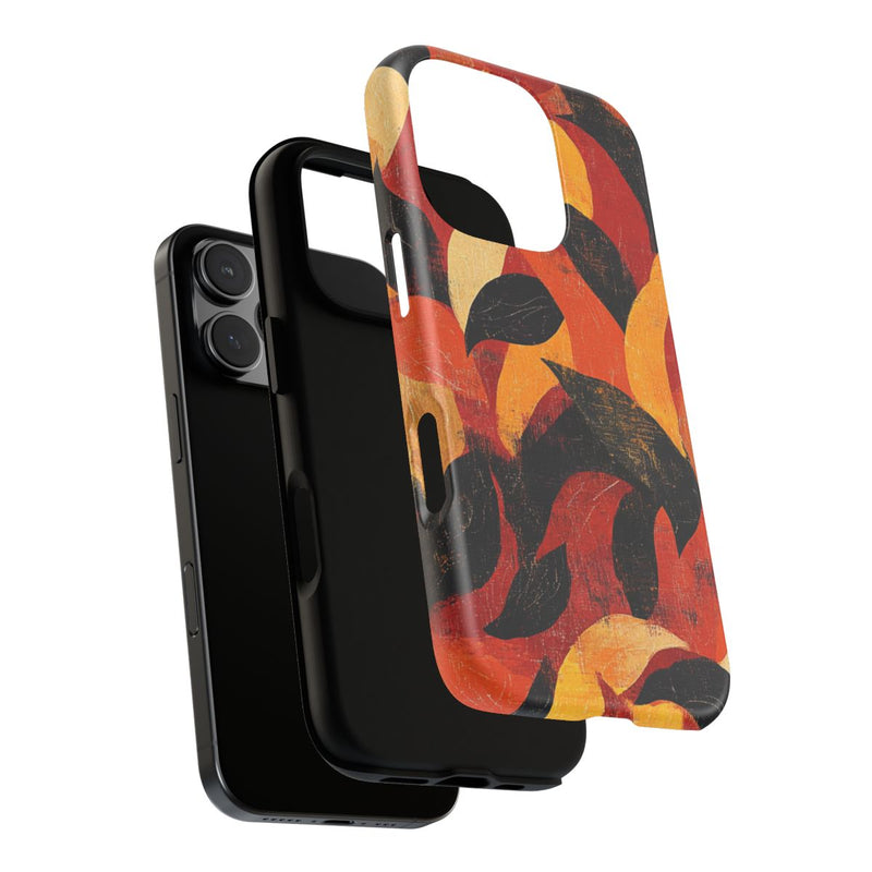 Abstract Herfstbladeren Patroon