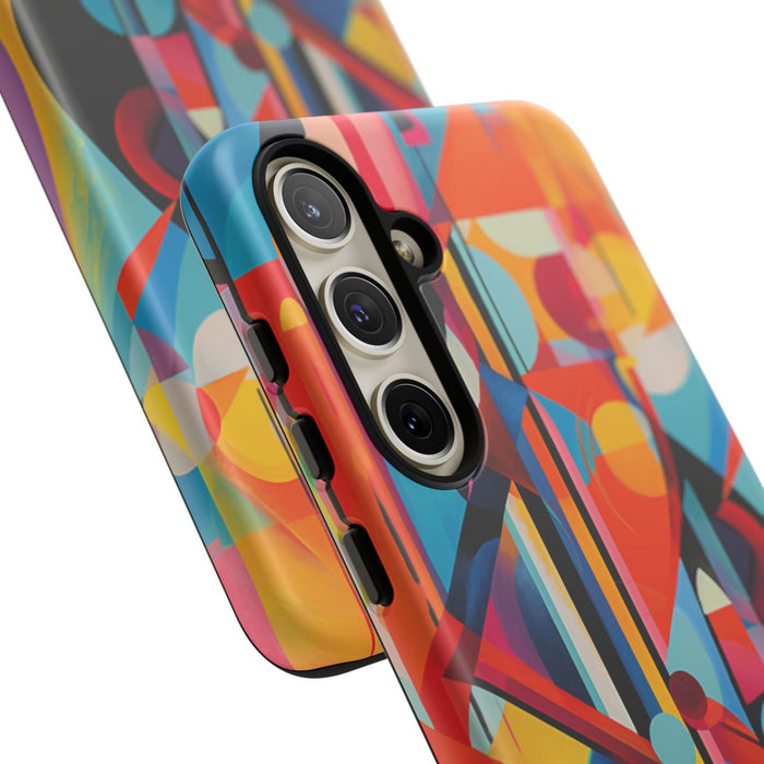 Abstracte Geometrische Kleurencombinatie