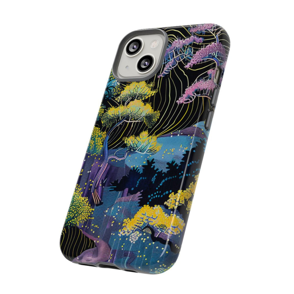 Kleurrijk Abstract Boomlandschap