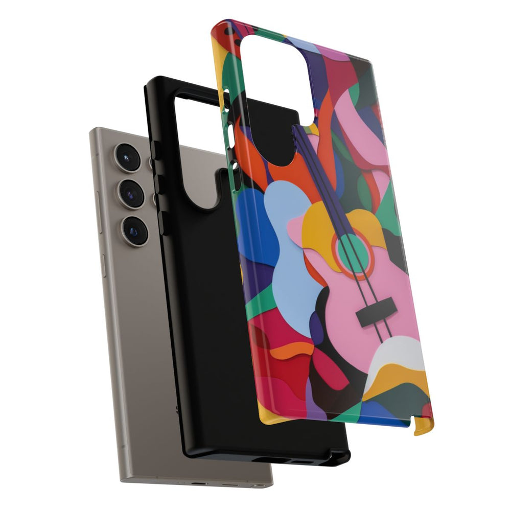 Kleurrijke Abstracte Gitaar