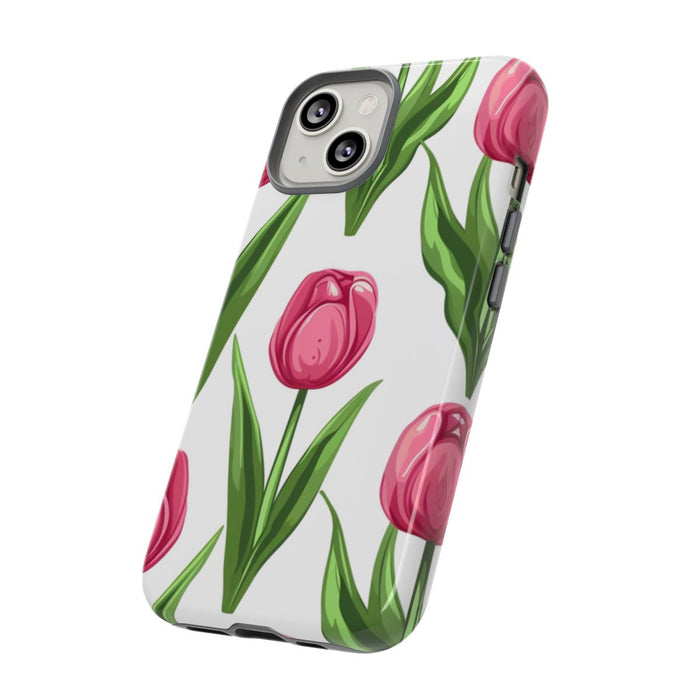 Roze Tulp Bloemenpatroon