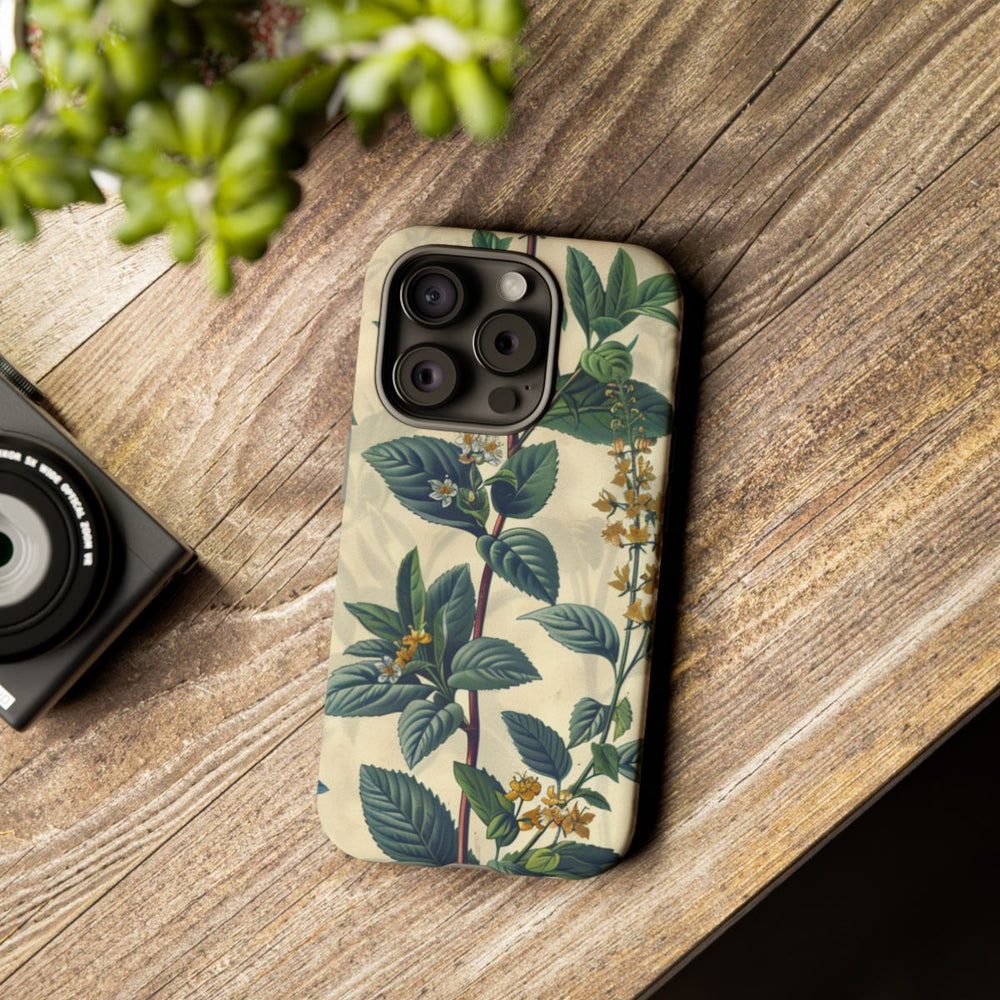 Vintage Botanisch Kruidenpatroon