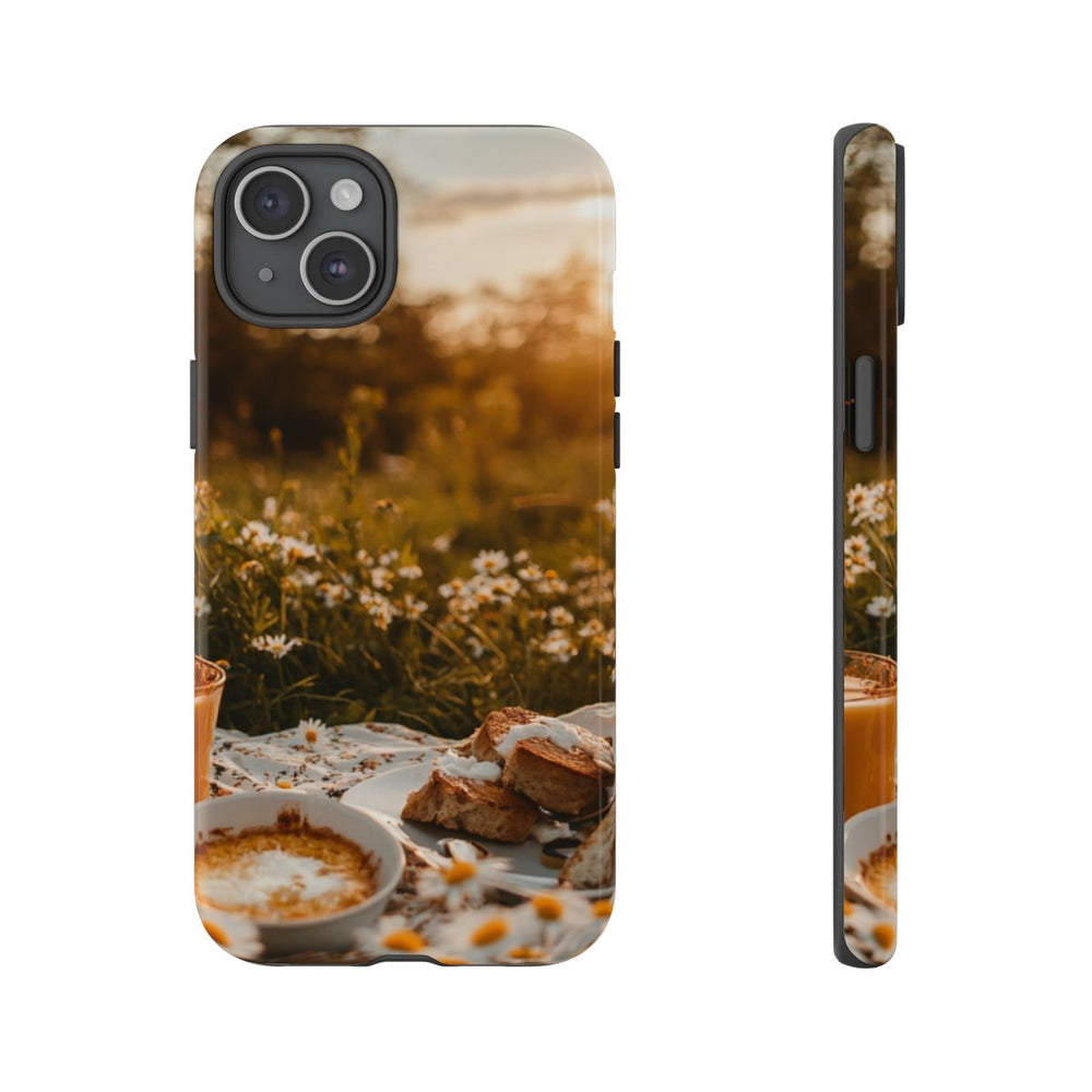 Zonnig Madeliefjesveld Ontbijtscène