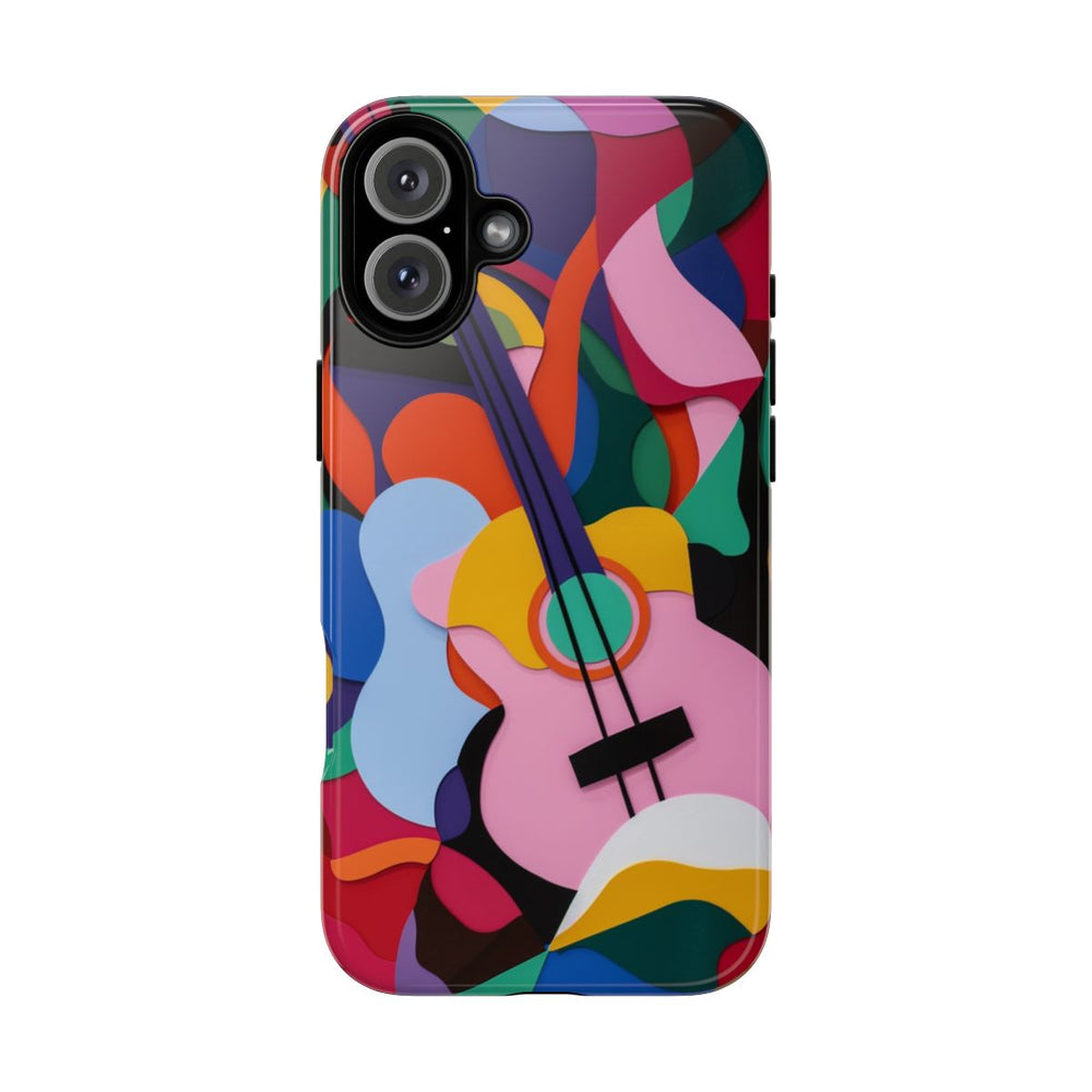 Kleurrijke Abstracte Gitaar