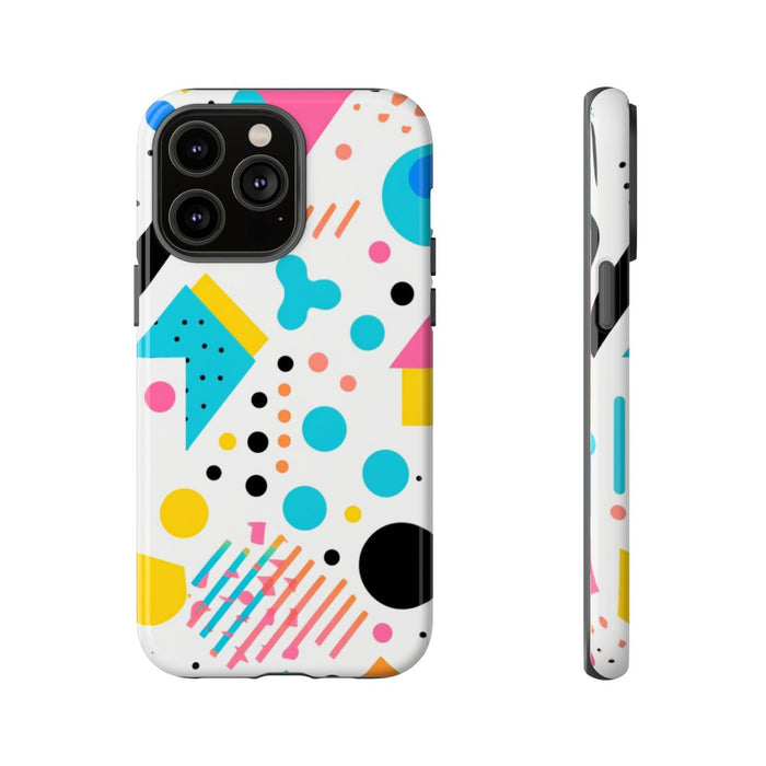 Kleurrijk Memphis Stijl Geometrisch Patroon