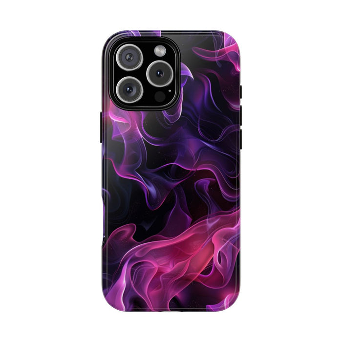 Violette en Roze Abstracte Vlammen