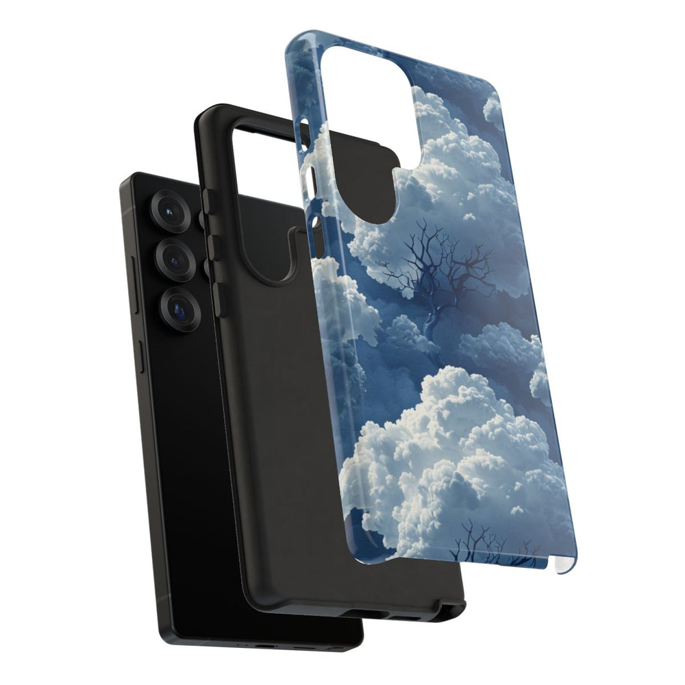 3D Wolken en Boompatroon