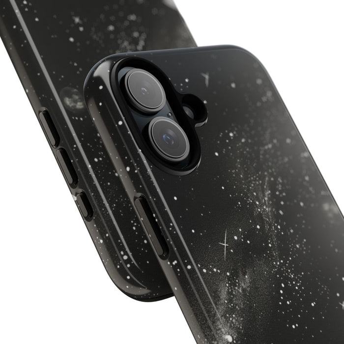 Monochrome Illustratie van het Zonnestelsel