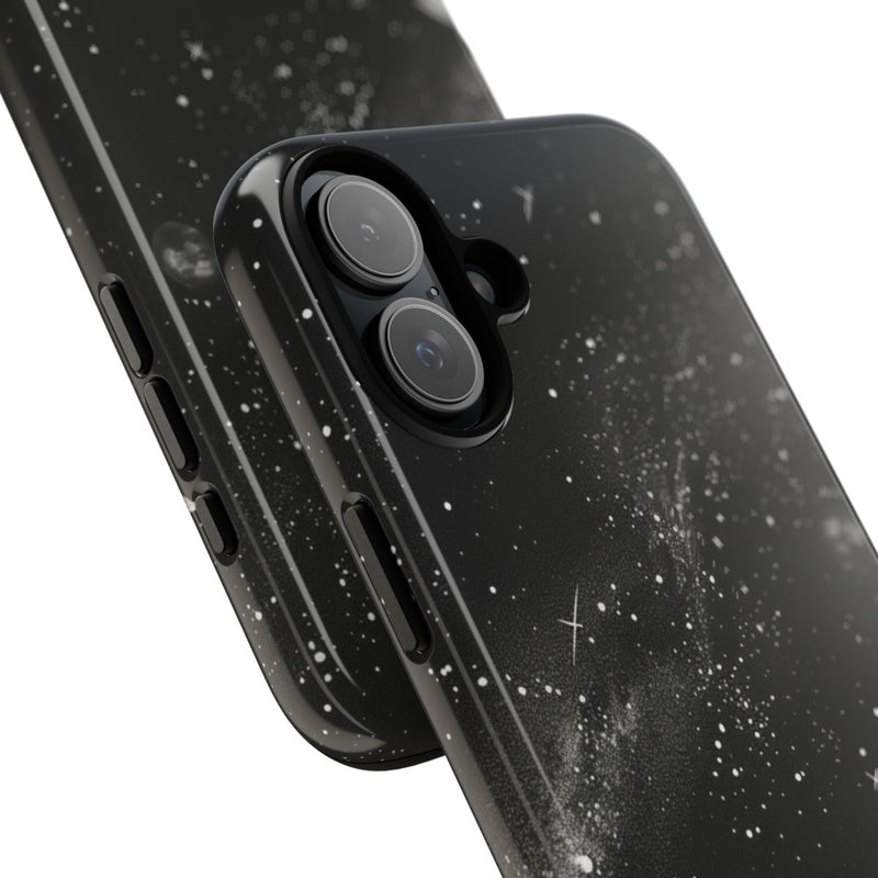 Monochrome Illustratie van het Zonnestelsel