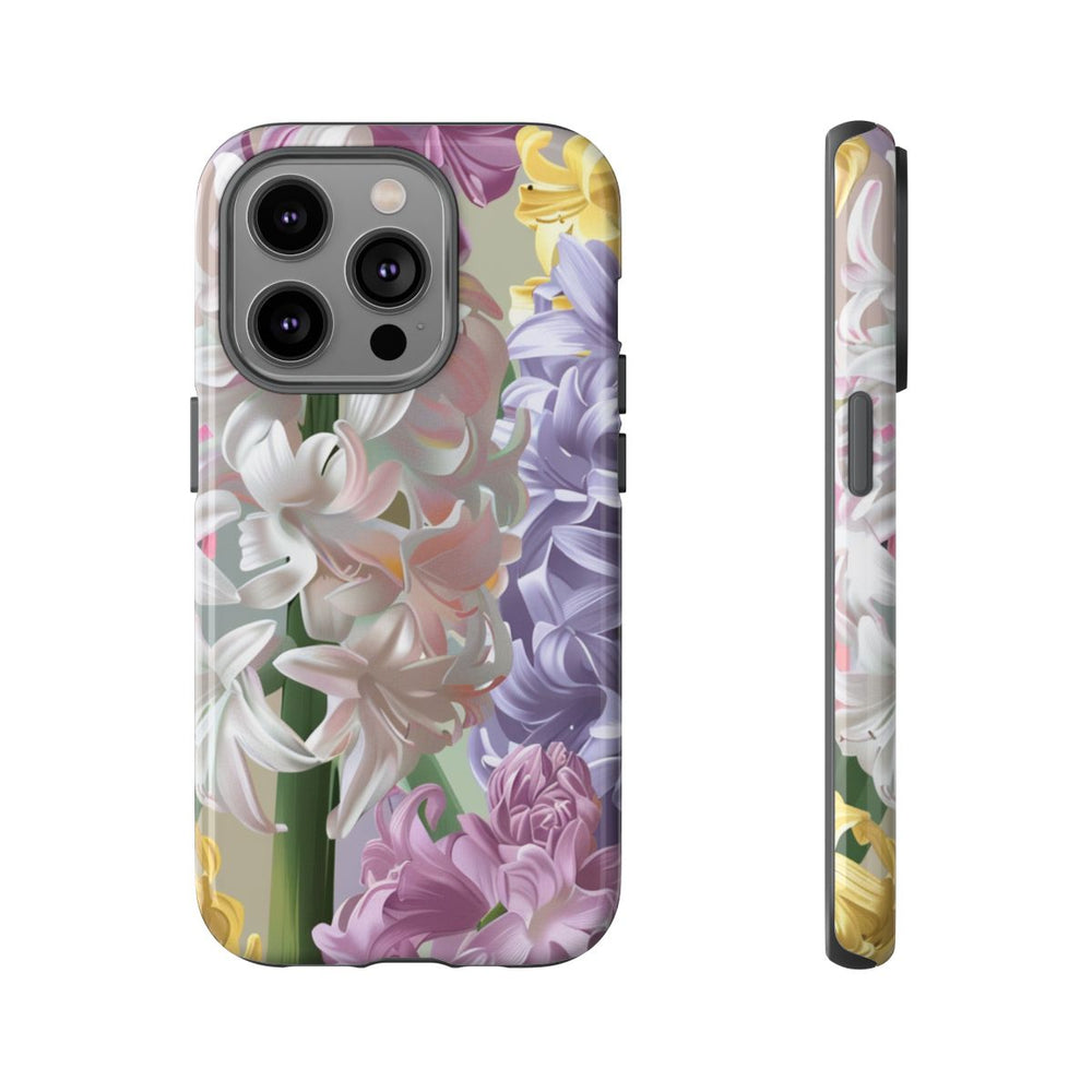 Kleurrijk Hyacinten Bloemenpatroon