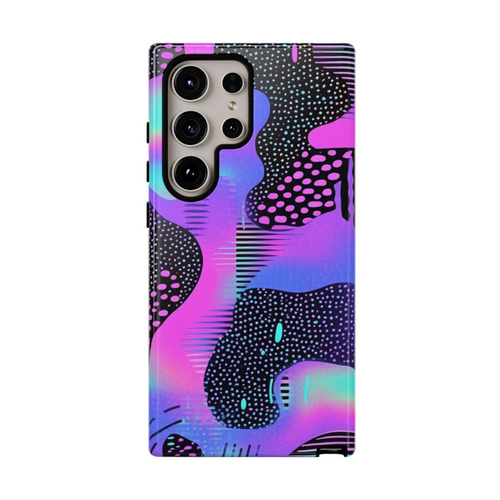 Abstract Neon Vaporwave Patroon