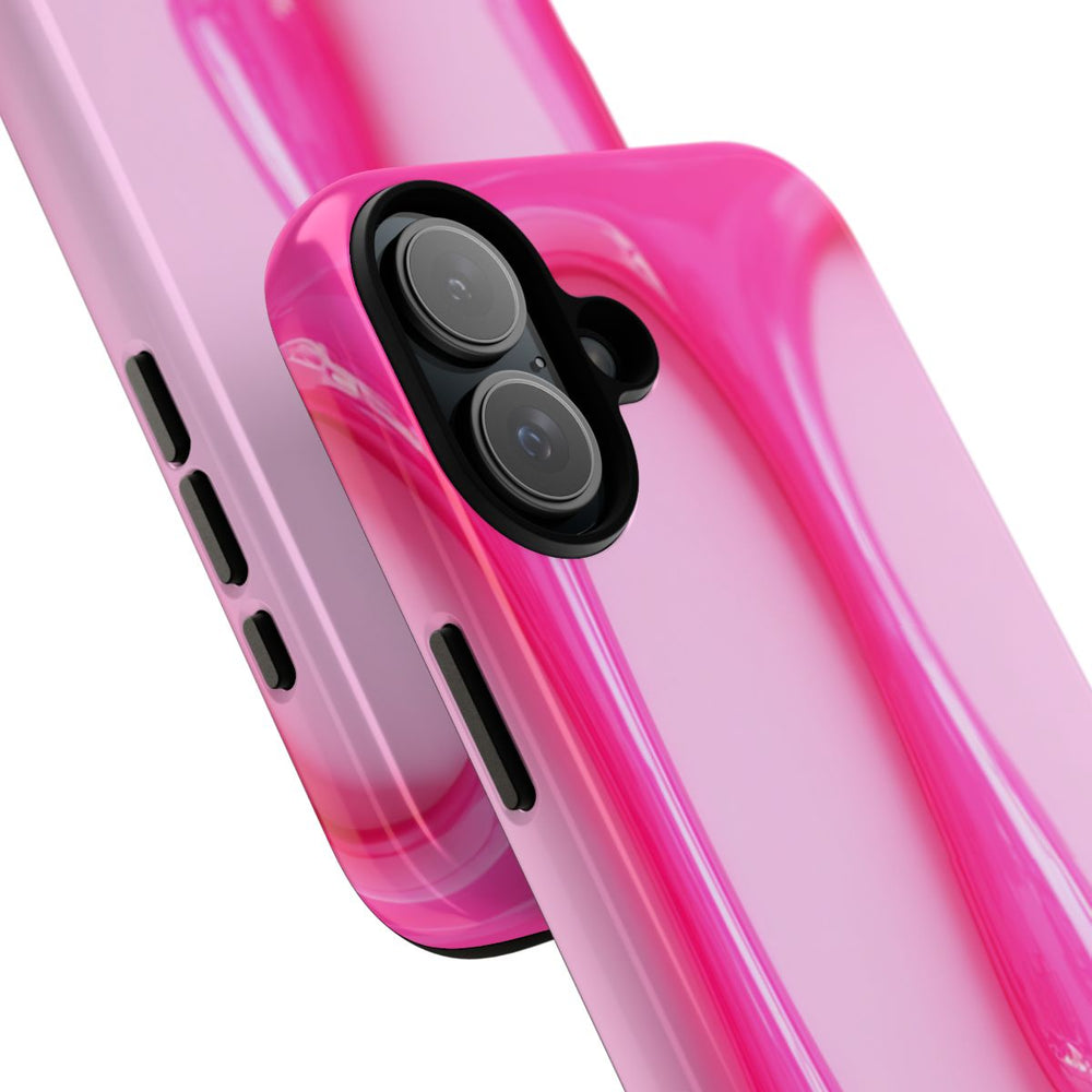 Glanzend Roze Druipend Vloeistofontwerp