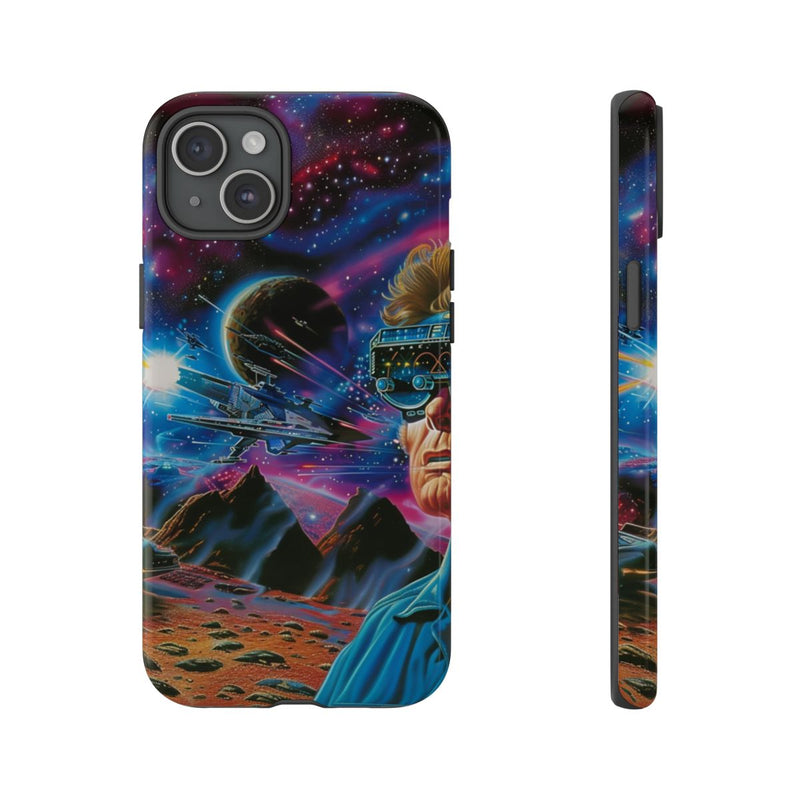 Futuristische Ruimtegevecht met Virtuele Realiteit