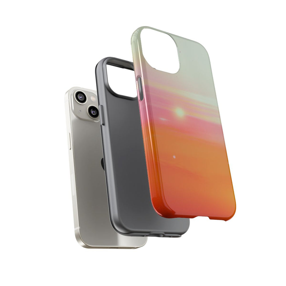 Abstracte Zonsondergang Kleuroverloop