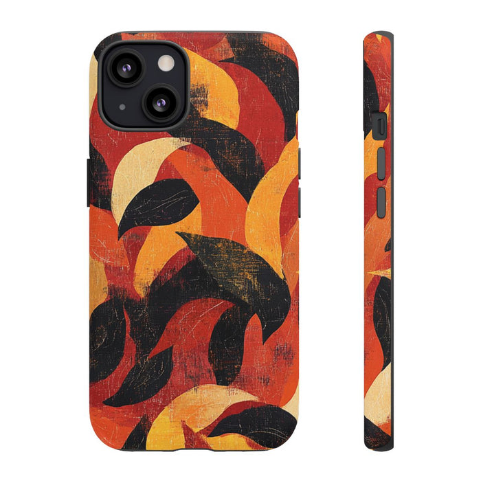 Abstract Herfstbladeren Patroon