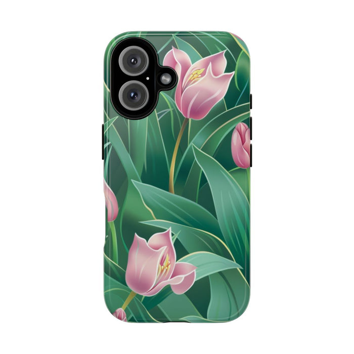 Roze Tulp Bloemenpatroon