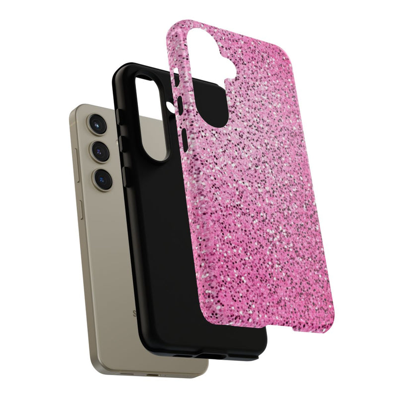 Roze Glitter Sprankelstructuur