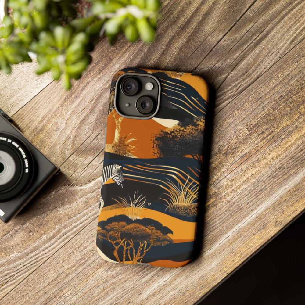 Abstract Afrikaans Savanne Zebra Patroon
