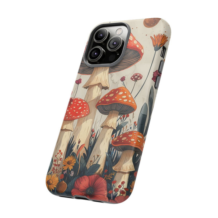Kleurrijke Paddenstoelen en Vrolijke Zonnen