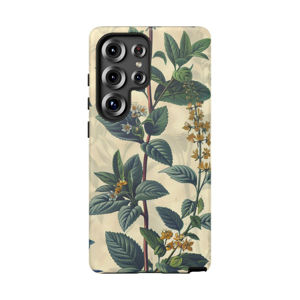 Vintage Botanisch Kruidenpatroon