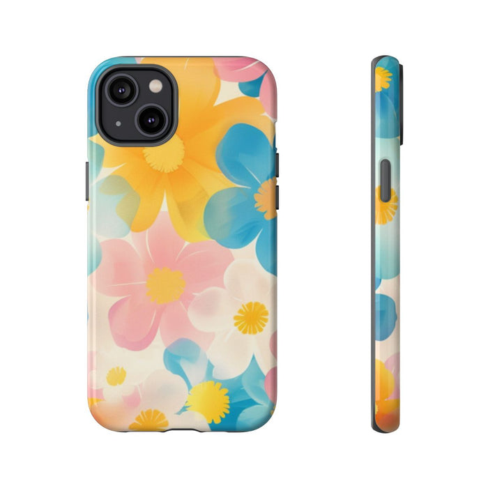 Vrolijk Pastel Bloemenpatroon