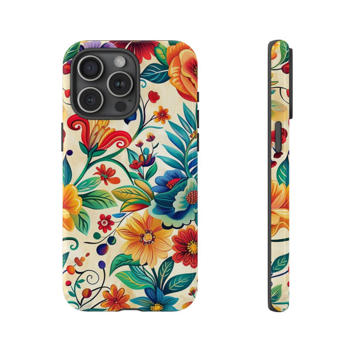 Vrolijk Multicolor Bloemenpatroon